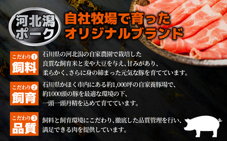 河北潟ポーク 約1.15kg   | ブロック肉 ブランド肉