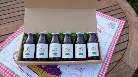 O-B-Iベリー農園のブルーベリージュース　180ml×6本 [h185]