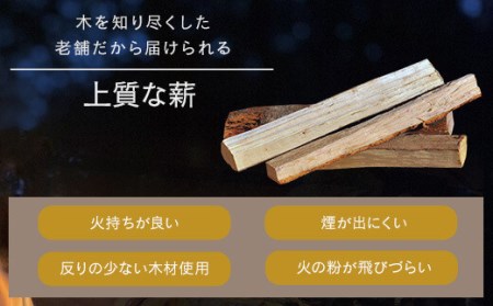 AS-2055 森林(もり)からのめぐみ moliveの薪 20kg