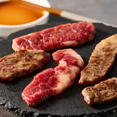 おおいた和牛 カルビ焼肉用＆霜降りサーロインステーキ_牛肉  肉  和牛  おおいた和牛  国産牛  霜降り  お肉  食べ比べ  焼肉  ステーキ_【配送不可地域：離島】【1395460】