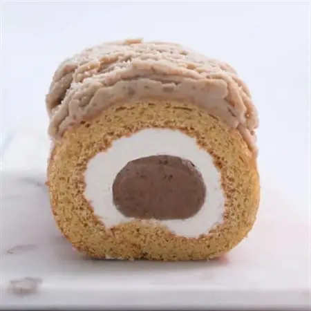 モンブランロール ホール_菓子・スイーツ ケーキ  _【配送不可地域：離島】【1396585】