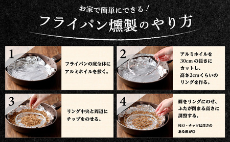 【 燻製チップ 燻助 1.8L（ 約380g ） × 2袋 】 北海道産 山桜 100％ T008-001 アウトドア