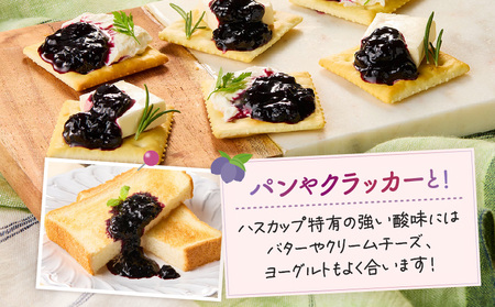 ハスカップ コンフィチュール 3本セット（ ジャム ） T040-002 果物 加工食品