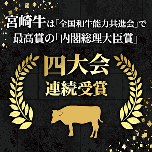 宮崎牛 ロース 厚切り ステーキ(300g)A4 A5 牛肉 精肉 お肉  焼肉 黒毛和牛 ブランド和牛 お取り寄せ 国産 冷凍 BBQ バーベキュー【P-30】【南日本フレッシュフード株式会社(日本ハムマーケティング株式会社)】