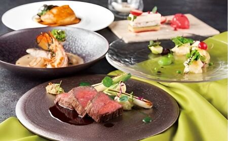 スカイツリー（R）ビューレストラン 簾【ディナーペア券】炭火窯焼フレンチ「魅惑の簾 炭火窯焼コース」＋東京スカイツリー（R）入場引換券 SKYTREE　入場券 優待券 お食事券 展望 SKYTREE 東京都 墨田区