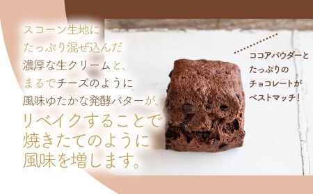国産発酵バター仕込み濃厚リッチな九州産生クリームスコーン 濃厚ショコラ10個セット | お菓子 菓子 おかし 洋菓子 焼き菓子 イギリス菓子 濃厚 ショコラ ショコラスコーン チョコスコーン おやつ デザート スイーツ 手作り ティータイム アフタヌーンティー 大分県 中津市