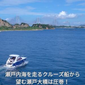 【瀬戸大橋を一望できる】デイクルーズ1時間チケット