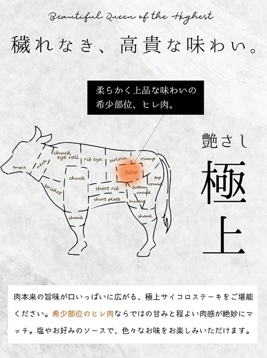 【偶数月定期便（年6回）】佐賀牛ヒレ 200g×2：C312-003