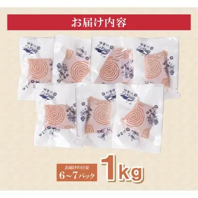Y61-59 スモークサーモン 1kg保証 