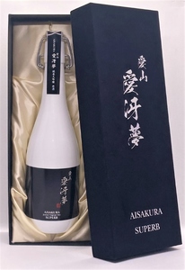 越つかの酒造「愛冴夢」 純米大吟醸 原酒 720ml ”35％精米” 幻の酒米 「愛山」 贅沢に使用 ダイヤモンド 華やか 甘やか 甘さ スッキリ 濃厚 逸品 贈答 ギフト 日本酒 地酒 新潟県 阿賀野市 父の日 2C05040