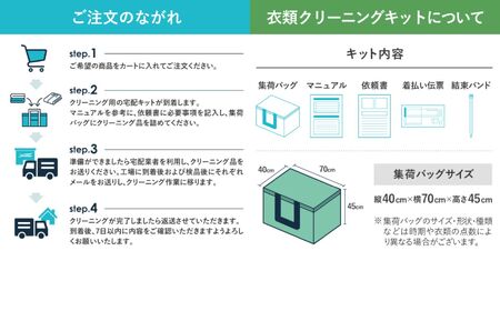 宅配クリーニング 20点コース（最長10ヶ月の無料保管）シミ抜き・ボタン修理・毛玉取り付き！ コートやスーツも組み合わせ自由！　信頼と実績のヤマトヤクリーニング【クリーニング 衣類クリーニング 保管 クリーニング 衣類】 