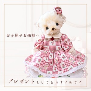 0177-59-01 【高級天然素材のテディベア】 アーティスト TeddyBear”LU”