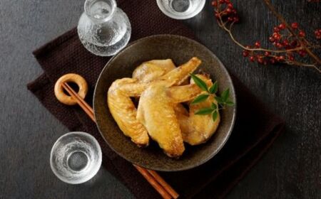 No.2660伊達鶏の手羽先塩焼き 5本入り×4P