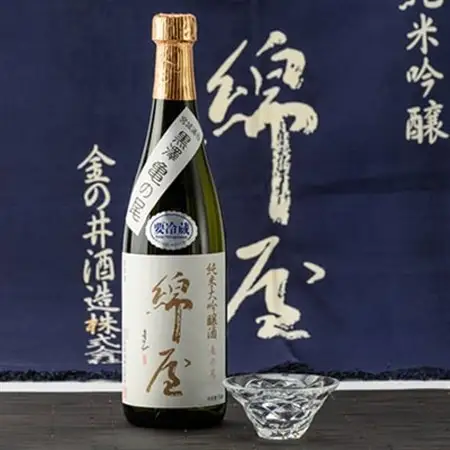 綿屋　純米大吟醸酒　黒澤米亀の尾　720ml×1本_酒・アルコール 純米大吟醸 日本酒 sake サケ_【1389312】