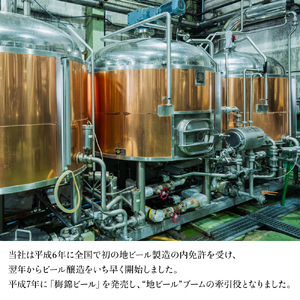 梅錦 ビール12本詰め合わせ（定番ビール5種と季節の限定ビール1種）