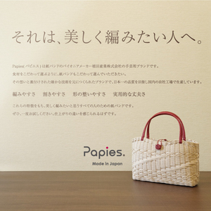 植田産業イチオシ 手芸用紙バンドPapies人気カラー12本合わせ40m×3種 Bセット [sf002-184]