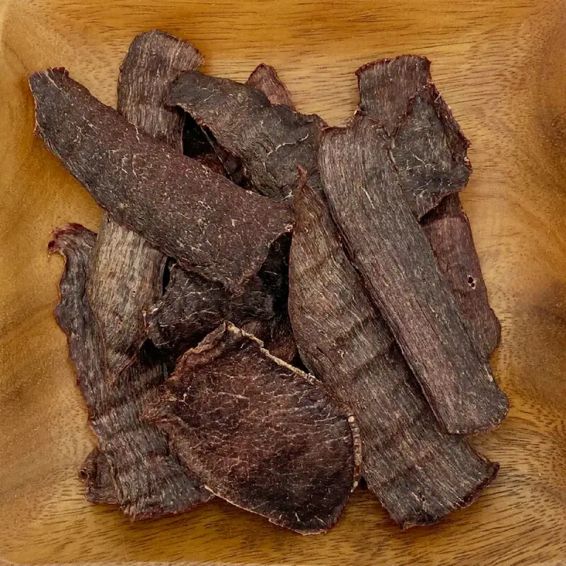 愛犬用★無添加おやつ★エゾ鹿干し肉12個入り 計360g≪REAL DOG FOOD≫_Y020-0566