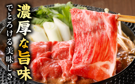 牛肉 宮崎牛 赤身 すき焼き 500g 牛肉