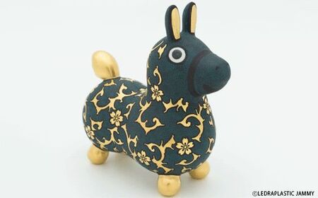 【RODY×九谷焼】九谷焼ロディ「青粒盛金桜花唐草文」仲田錦玉 ロディ
