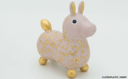 【RODY×九谷焼】九谷焼ロディ「白粒盛金桜花唐草文(ピンク)」仲田錦玉 ロディ