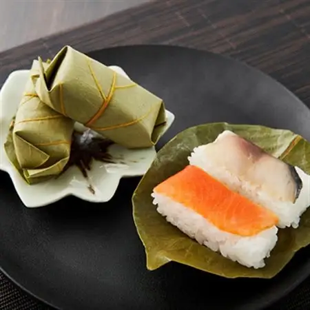 冷凍　柿の葉ずし2種15個(鯖・鮭)詰合せ_惣菜・加工品   _【配送不可地域：離島】【1406005】