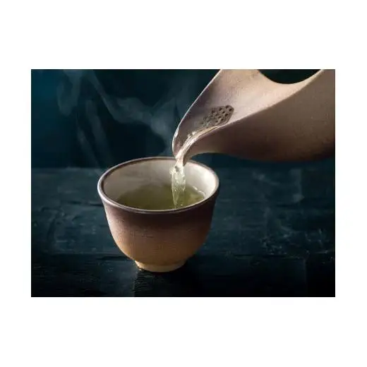 【萬古焼（ばんこやき）】玉露、かぶせ茶、高級茶葉をより美味しく愉しむ茶器。和洋のインテリアを選ばないモダンデザイン。ひとしずく（急須と煎茶碗）セット 【ちゃ】 藤総製陶所