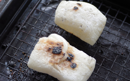 【日時指定必須】つきたて「切り餅」と自家製こしあんセット（大）[0011-0043]
