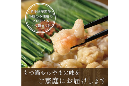 博多もつ鍋 おおやま もつ鍋 みそ味 2人前 [ラブ 福岡県 筑紫野市 21760428]