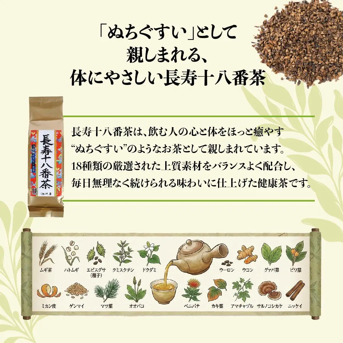 仲善の健康茶セット   