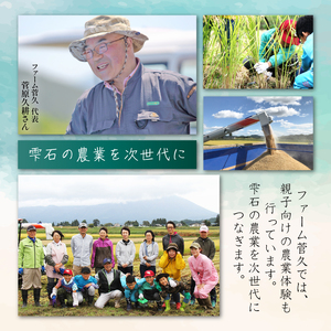 岩手県産 銀河たんたん米 銀河のしずく 乾式無洗米 10kg 1袋 【ファーム菅久】 精米 白米 無洗米 米 お米 こめ コメ ライス ご飯 ごはん ブランド ブランド米 特A 評価 実績あり 一等米 贈り物 国産 特産品 仕送り お取り寄せ 産地直送 農家直送 数量限定 人気 おすすめ 10キロ