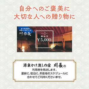 岩手鶯宿温泉 川長 50000円分 利用券 ／宿泊補助券 宿泊 入浴 温泉 鴬宿温泉