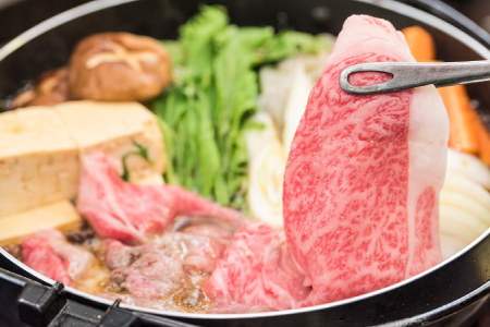 【スピード発送】佐賀牛 ローススライス しゃぶしゃぶ用 500g 【A4～A5ランク 黒毛和牛】(H085132)