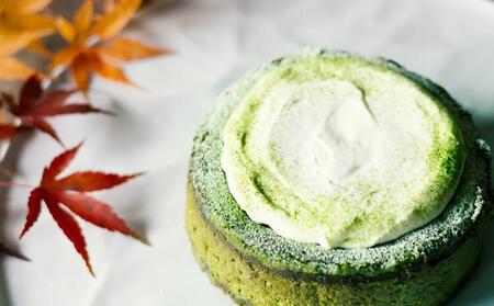 【お中元用】 チーズケーキ 抹茶 ホール 冷凍 直径 12cm 4号 スイーツ ケーキ 無添加 手作り こだわり プレゼント ギフト