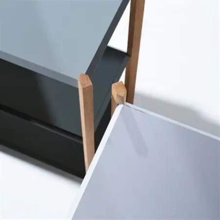 【Fulcrum】Baguette shelf シェルフ / 3段×1列(グレー)_雑貨・日用品  家具・インテリア _【1387097】