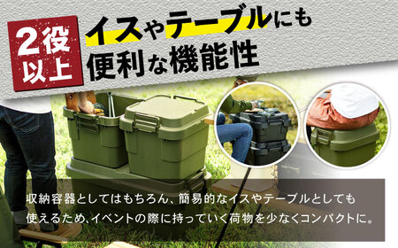 トランクカーゴ SSサイズ 2個組  グリーン /  恵那市 / 東谷 [AUAD025]