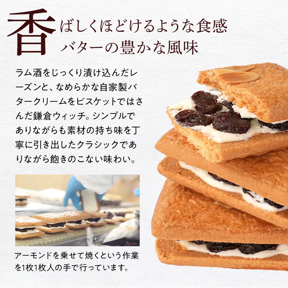 鎌倉ウィッチ「鎌倉ウィッチアソート 20個入（ラムレーズン 10個・コーヒー 10個）」