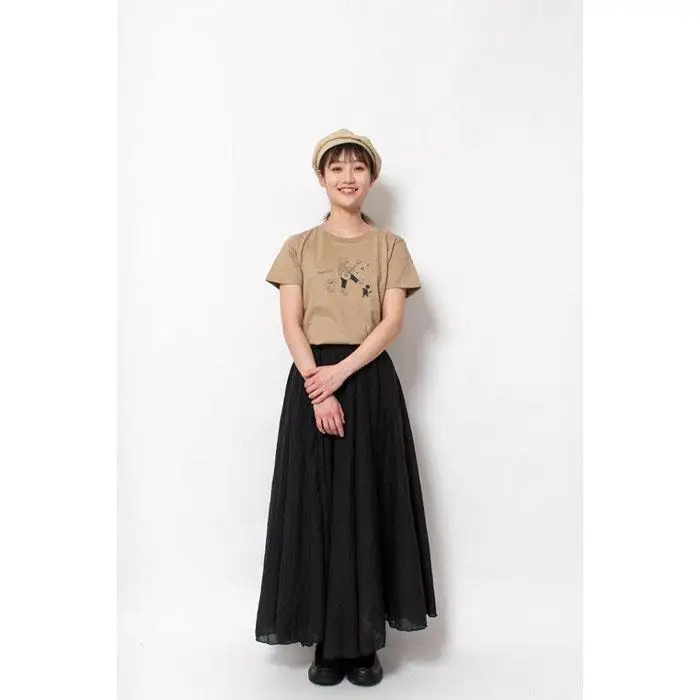 《2》メンズL　ミュージックTシャツ　BEIGE