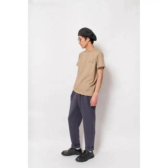 《2》メンズL　サーフTシャツ　BEIGE
