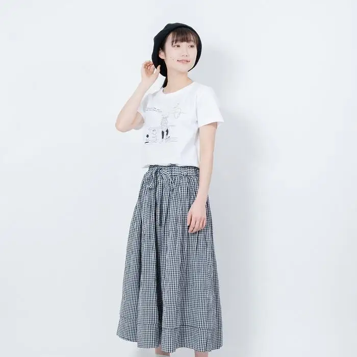 《2》【KEYMEMORY鎌倉】Sea heartイラストTシャツ WHITE