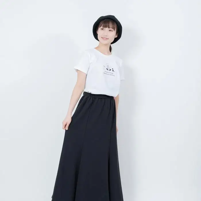 《2》【KEYMEMORY鎌倉】TIMEイラストTシャツWHITE