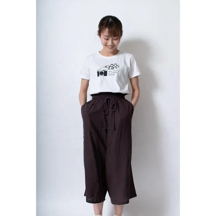 【2サイズ】【KEY MEMORY】Camera T-shirts WHITE