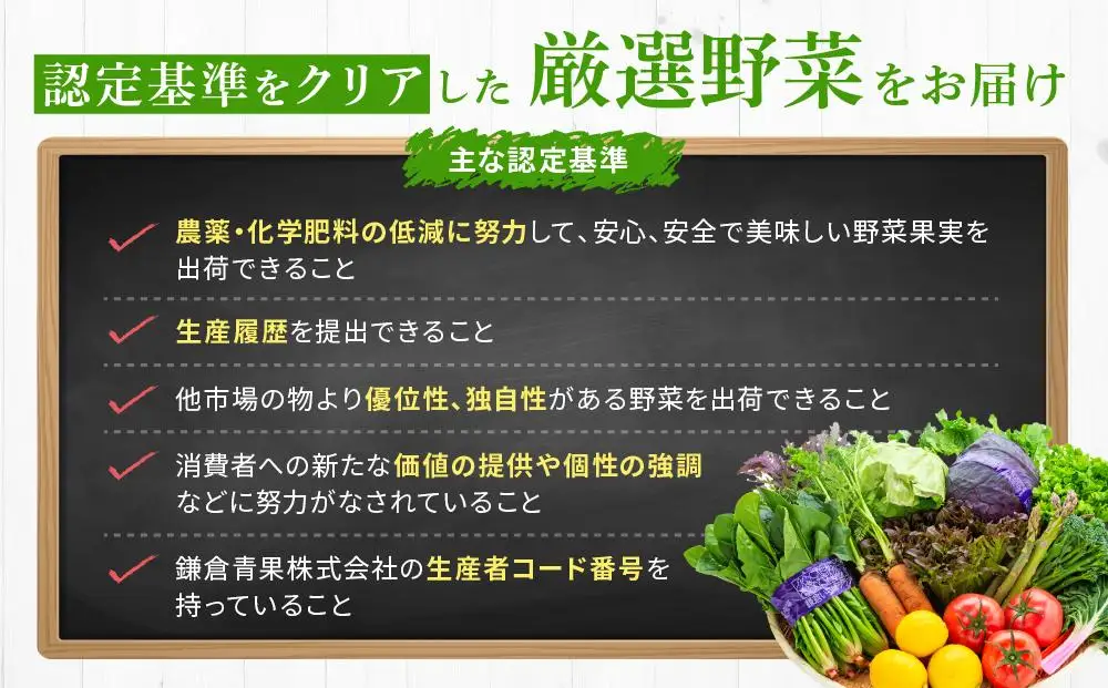 「鎌倉いちばブランド」新鮮お野菜詰め合わせセット 10～15品 | 野菜 人気 詰合せ