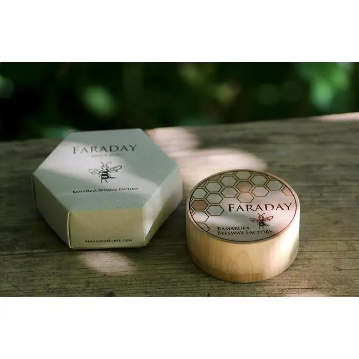 FARADAY蜜蝋ワックス　木製ケース入り60g