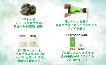 プロポリスエキス 10ml　天然 加工食品 低温抽出 じっくり抽出 さわやか マイルド フラボノイド 桂皮酸誘導体 