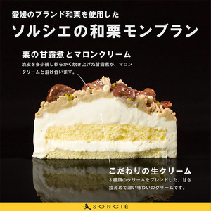 【着日指定可】和栗モンブラン ケーキ 4号 直径13.5cm 3人～5人分 約470g | 着日指定 誕生日 モンブラン モンブラン モンブラン モンブラン モンブラン【IT0091】