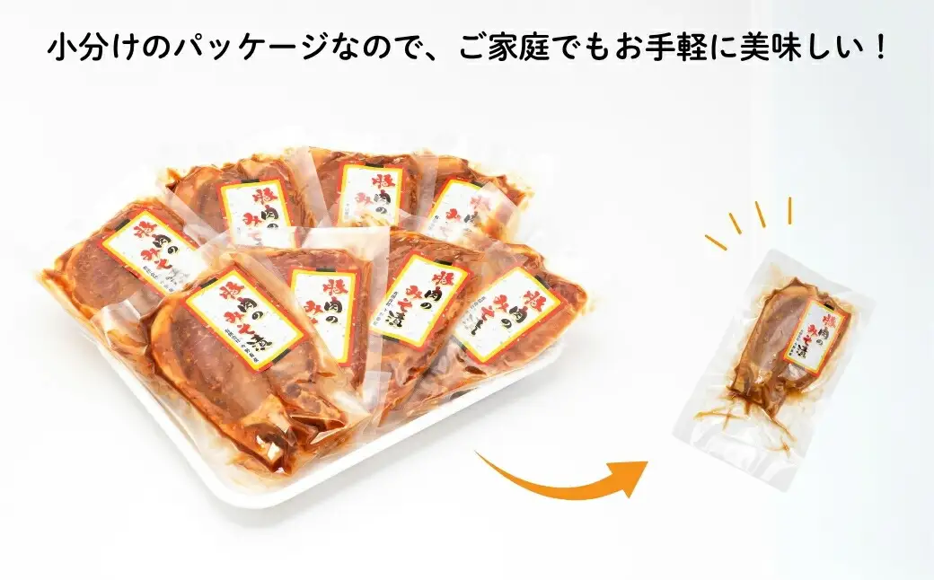 豚肉 ロース 味噌漬け 1.12キロ (140g×8) | 豚ロース 味噌漬け