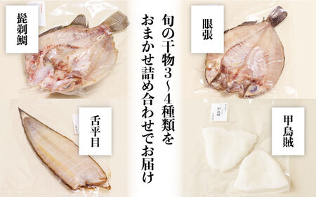 【職人の技】旬の干物 詰め合わせ 3-4種（6-8パック）×2セット / 魚 干物 干もの セット  / 南島原市 / ながいけ [SCH049]