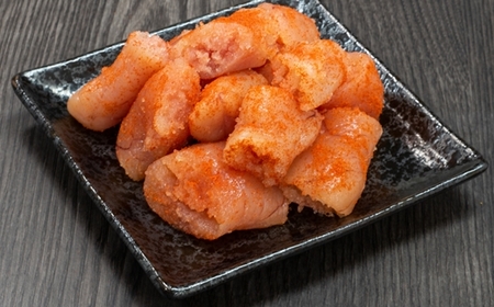 AD074.博多減塩辛子明太子／無着色切れ子（1kg）