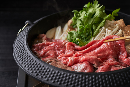 近江牛 すき焼き しゃぶしゃぶ  霜降り 赤身 ミックス 500g 寛閑観 【FR04W】 近江牛 牛肉すき焼き
