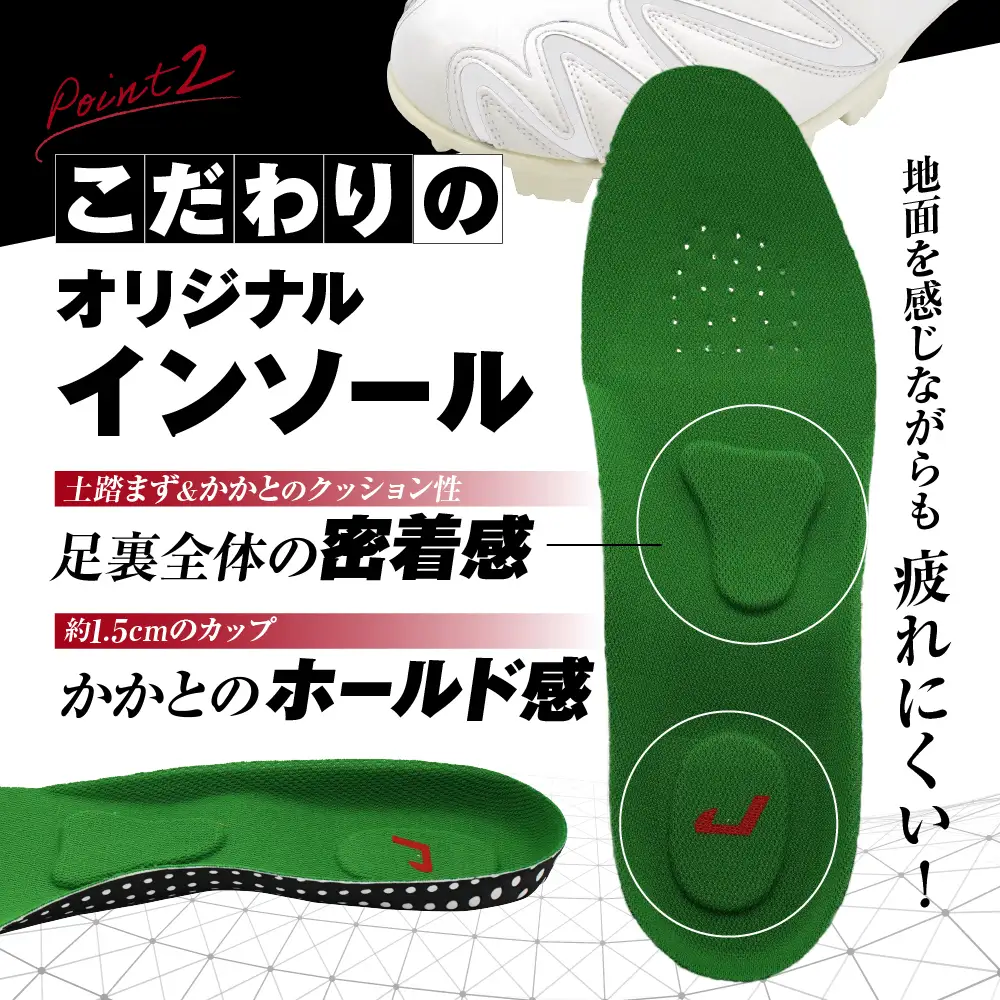 学生 向け 野球 スパイク(人工皮革 Blast) 樹脂ブロックポイント ジャガーズ創工